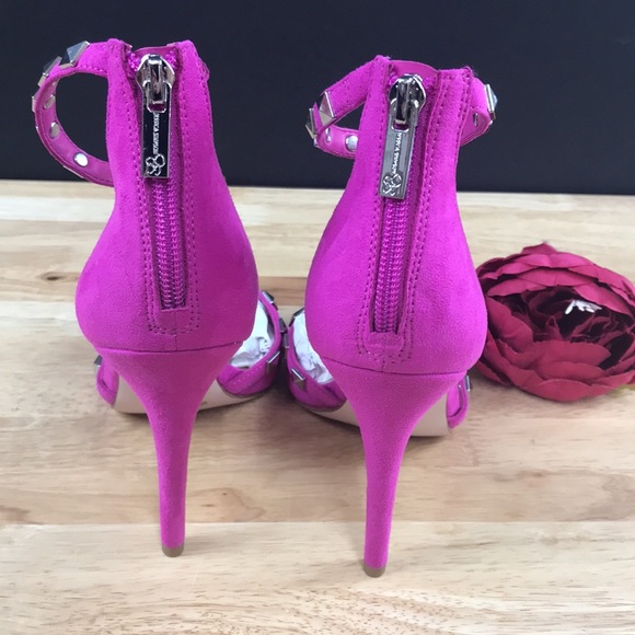 Jessica Simpson Pink Prinella Ankle-Strap Pumps 8 - Picture 4 of 8